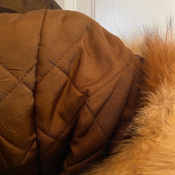 Vintage Forecaster of Boston Parka Coat Genuine Fox Fur Hood - Picture 5 of 10